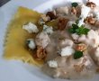 Ravioli proaspete cu sos de branza roquefort si nuci-5
