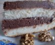 Desert tort cu crema de cacao si nuci-17