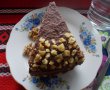 Desert tort cu crema de cacao si nuci-19