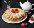 Desert tarta crumble cu mascarpone si capsuni-10
