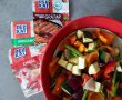 Carnati la gratar cu orez, legume curcubeu si Delikat- condimente pentru gratar-2
