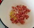 Gnocchi de casa pufosi in sos de rosii, Gorgonzola si Pancetta-7