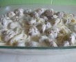 Chiftelute cu spaghete, in sos de smantana si cascaval-13