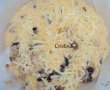 Tarta cu varza, ciuperci si piept de pui-8