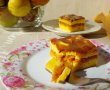 Desert prajitura aromata cu mere si budinca de vanilie-15