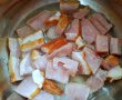 Ciorba de fasole cruda, cu pastrama de porc afumata si leustean-0