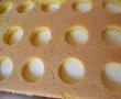 Desert prajitura cu umplutura de mere si crema de vanilie-11
