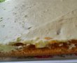 Desert prajitura cu umplutura de mere si crema de vanilie-13