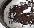 Desert tort cu crema de piersici si zmeura-3