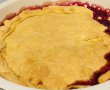 Desert tarta de toamna rasturnata cu mere, prune si gem de prune-0