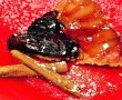 Desert tarta de toamna rasturnata cu mere, prune si gem de prune-3