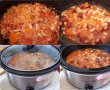 Mancare de fasole boabe cu cabanosi, la slow cooker Crock-Pot-1