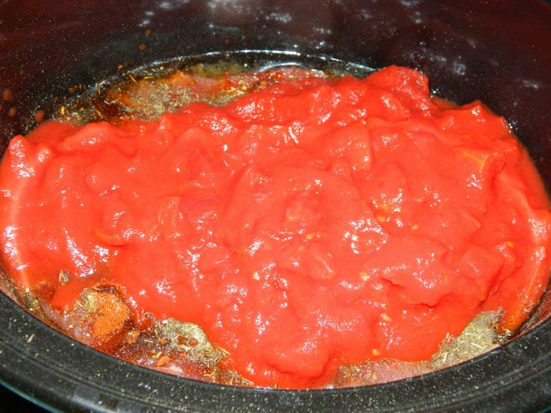 Friptura de vitel la slow cooker Crock-Pot