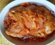 Pastrama din pulpa de porc afumata cu fasole rosie la cuptor-1