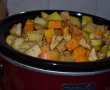 Rata umpluta cu mere, gutui, dovleac si cartofi la slow cooker Crock-Pot-3