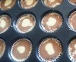 Desert muffins cu ciocolata si vanilie-4