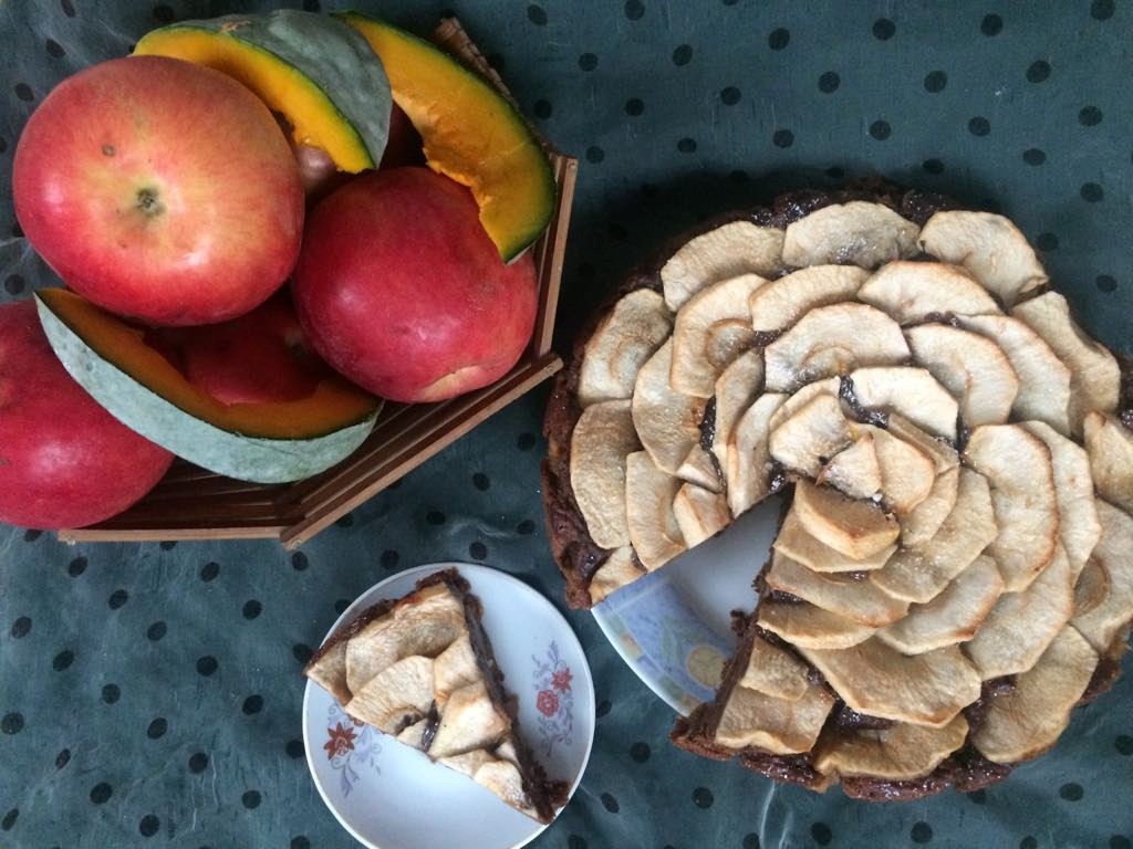 Desert prajitura cu mere si dovleac