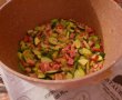 Dovlecei zucchini cu ciolan afumat si pancetta-1