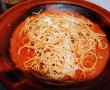 Spaghete in sos de pui la tava-1
