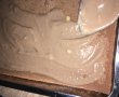 Desert pandispan rapid cu crema de ciocolata-3