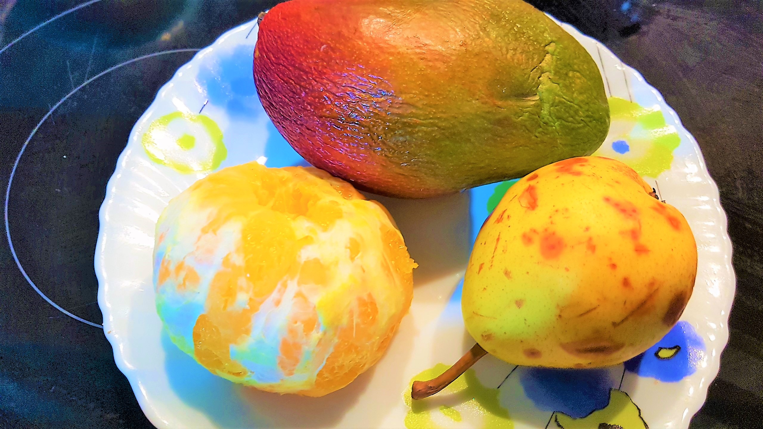 Chutney cu zmeura, mango, pere si portocala