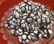 Desert fursecuri cu ciocolata (Chocolate crinkles)-5