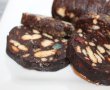 Desert salam de biscuiti cu cacao, nuca, rahat si stafide-1