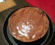 Desert tort cu mousse de ciocolata si visine-8