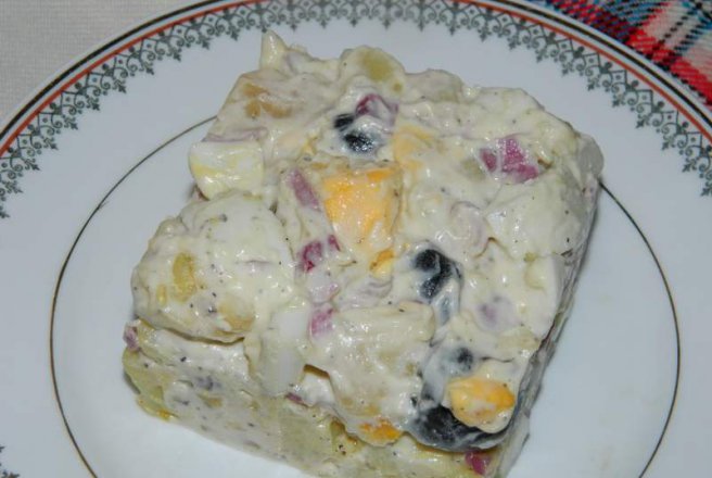 Salata orientala cu maioneza