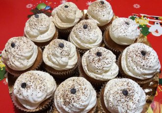 Desert cupcakes tiramisu