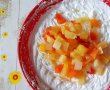 Desert tort cu iaurt si fructe tropicale-6