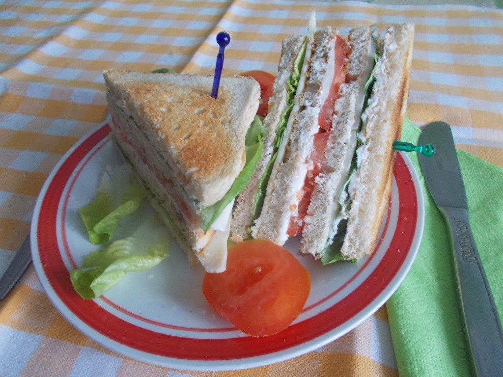 Cheese Club Sandwich