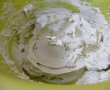 Desert tort cu crema de fistic, vanilie si fructe-1