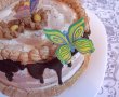 Desert tort cu alune de padure si fluturi-7