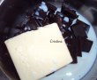 Desert chec cu glazura de ciocolata-0