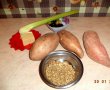 Felii de cartofi dulci cu crema de masline-0