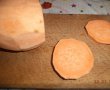 Felii de cartofi dulci cu crema de masline-1