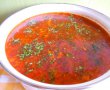 Supă de roșii, cu orez și afumătură-8