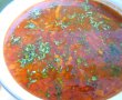 Supă de roșii, cu orez și afumătură-9