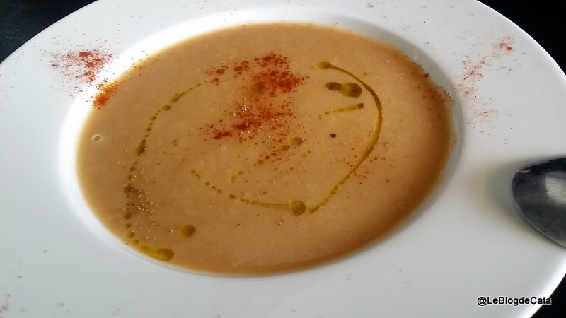Supa crema de fasole fava uscata / Bissara (Maroc)