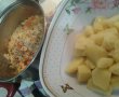 Chiftelute din orez si cartofi cu ciulama de ciuperci-1