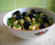 Salata de cartofi, cu ceapa verde si masline-9