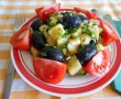 Salata de cartofi, cu ceapa verde si masline-12