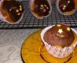Desert muffins de post cu aroma de vanilie si cacao-15