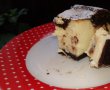 Desert cheesecake cu aroma de vanilie si blat ciocolatos-14