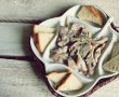 Salata de ciuperci pleurotus cu iaurt, usturoi si patrunjel-2
