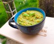 Supa crema de broccoli, zucchini si leurda-5