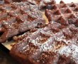 Desert vafe brownies / Gaufres de casa cu ciocolata-6