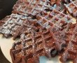 Desert vafe brownies / Gaufres de casa cu ciocolata-10