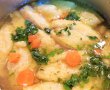 Supa din pulpe de pui cu galuste de gris-0
